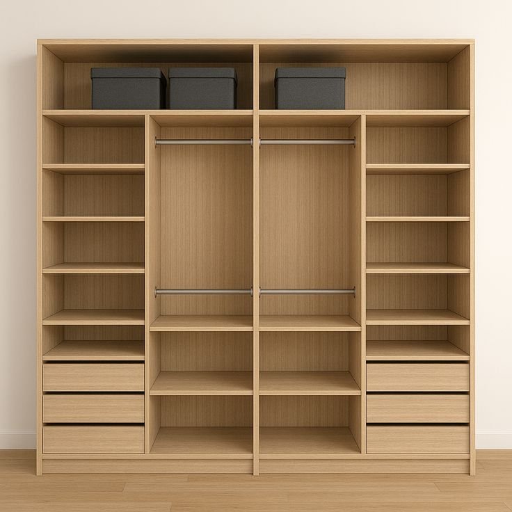 Penderie ouverte Style Loft